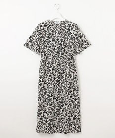 J.PRESS LADIES 【洗える】ボタニカルプリント ワンピース