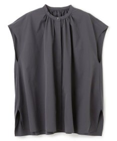 UNFILO FINE MOVE ギャザーブラウス