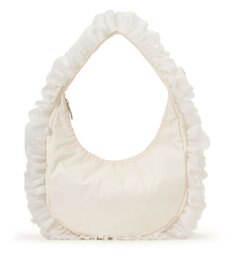 LeSportsac RUFFLE ZIP HOBO/メレンゲレースラッフル