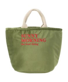 Green Parks ・ｓｏｆｉ　ベロア刺繍トートバッグ