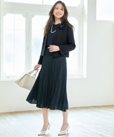 ANY 【洗濯機可/2WAY】プリーツスリーブブラウス