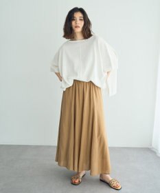 YECCA VECCA ペーパーヤーンルーズニット