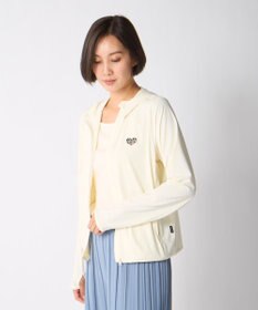 OP／FILA 【Ocean Pacific】接触冷感SNC｜ロゴ入りラッシュパーカー