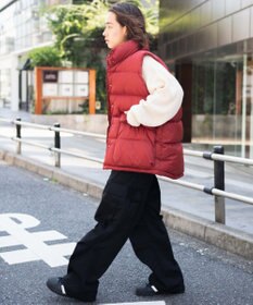 WEGO カラーナイロンパテッドベスト