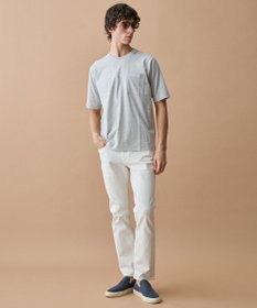 JOSEPH ABBOUD 【滑らかな肌触り】ダイヤロゴバックプリント Tシャツ