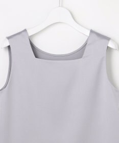 ANY SIS 【2WAY】サテン タンクトップ