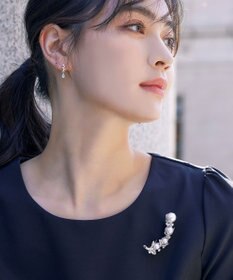 Tiaclasse リーフパール ブローチ