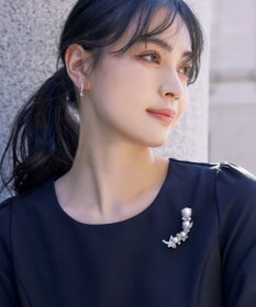 Tiaclasse リーフパール ブローチ