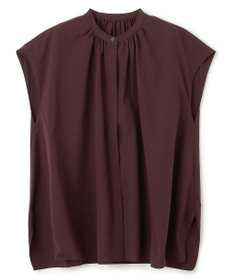 UNFILO FINE MOVE ギャザーブラウス