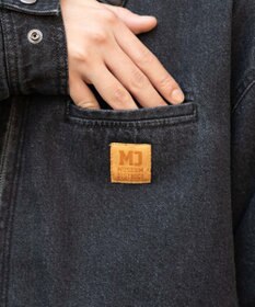 WEGO 【ユニセックス着用ITEM/MLサイズ展開】ワーカーズZIPデニムジャケット