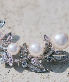 Tiaclasse リーフパール ブローチ