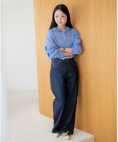 caqu FS wide boy's ワイドシルエットデニム