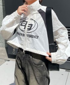 WEGO キリカエナイロンブルゾン