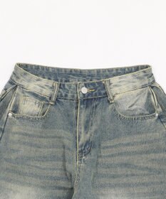 WEGO バギーハーフデニム