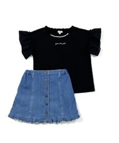 ONWARD Reuse Park スタッフおすすめ！KIDSコーデ商品/サイズ140【any FAM】カットソー春夏×スカート春夏