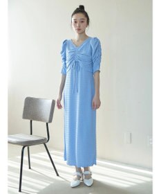 earth music&ecology やわらかカットソーレイヤード見えワンピース