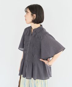 Green Parks ＳＥＴ２点マジョリカシャーリングブラウス＋タンク