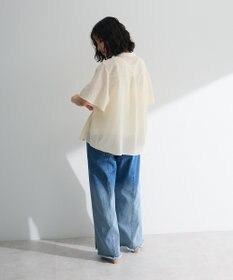 Green Parks ＳＥＴ２点マジョリカシャーリングブラウス＋タンク