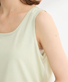 Green Parks ＳＥＴ２点マジョリカシャーリングブラウス＋タンク