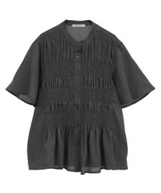 Green Parks ＳＥＴ２点マジョリカシャーリングブラウス＋タンク