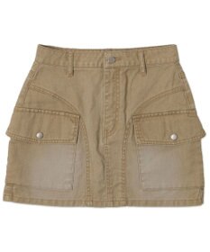 WEGO ヴィンテージウォッシュカーゴミニスカート