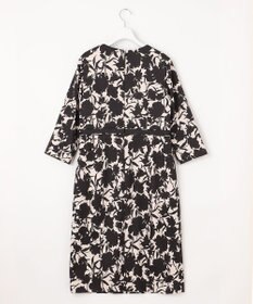 自由区 S 【Premium Collection】シャドウフラワープリント ワンピース