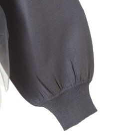 earth music&ecology チュールヘムニットプルオーバー