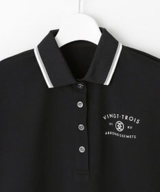 23区GOLF 【WOMEN】遮熱エイトムーブポロ　フレンチスリーブ