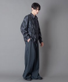 WEGO パターンルーズシャツ（LS）