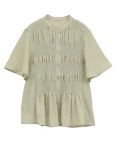 Green Parks ＳＥＴ２点マジョリカシャーリングブラウス＋タンク