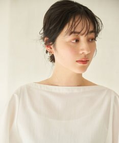 #Newans 【撥水】ボートネックリラクシーシャツ