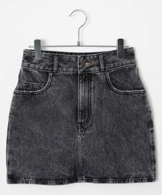 WEGO 台形デニムミニスカート