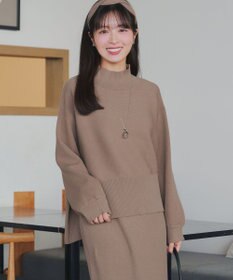 Tiaclasse 【2点セット】ニットトップス＋スカートセットアップ