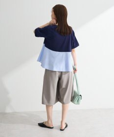Green Parks 華やぎカットソー（アシメヘム）