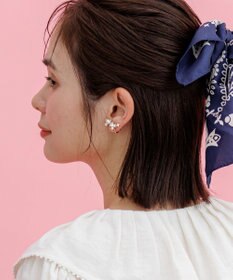 組曲 アシンメトリービジュー イヤリング