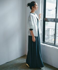 UNFILO 【新色追加】フィブリル ロングスカート