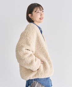 Green Parks Ｖネックボアカーディジャケット