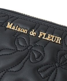 Maison de FLEUR リボンキルティングフラグメントケース
