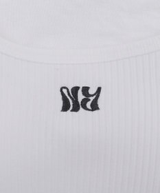 WEGO 【カップ付きインナー】グラフィックカップ付きリブタンク