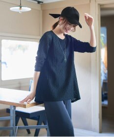 Tiaclasse 【安田美沙子さん/小倉優子さん着用】ジャガードリボンキャップ/リボンキャップ