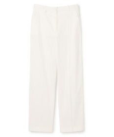 JOSEPH ストレッチリネンコットン　ストレートトラウザーズ