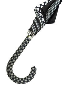 +RING レディース向け プラスリング 長傘60cm BLK/GNG T1290