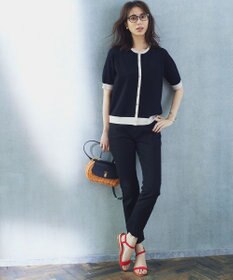 23区 【STORY7月号掲載】VIOLAdORO MIROスプリットラタン ショルダーバッグ