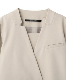 YECCA VECCA 【2点SET】ショートジャケットセットキャミワンピース