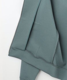 J.PRESS LADIES L ダンボール ジップアップ パーカー