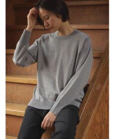 Green Parks アルガンオイル配合　クルーネックプルオーバー