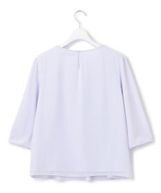 23区 【洗える】エアリーコンビジャージー パールモチーフ カットソー