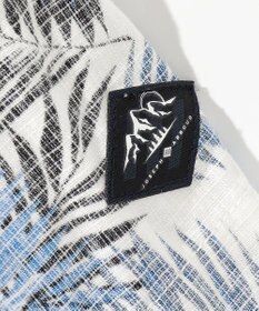 JOSEPH ABBOUD MOUNTAIN 【通気性・腰ポケット付き】ジャングルリーフプリント 半袖シャツ
