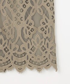 自由区 【SHIHOさん着用・こだわり素材】パネルレース スカート