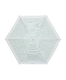 MOONBAT 【フワクール生地使用/軽量】MACKINTOSH PHILOSOPHY 遮光 晴雨兼用 折りたたみ日傘 ボーダー